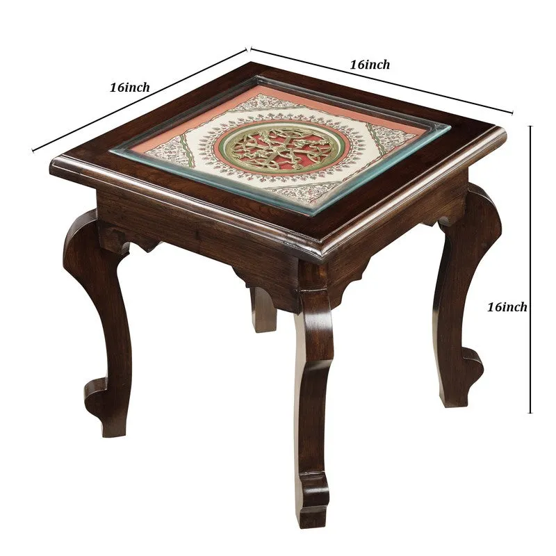 Munich I Teak Wood Side Table media 8