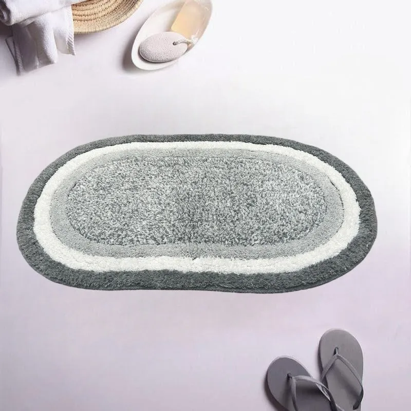 Trenza Cotton Bath Mat - Grey media 3