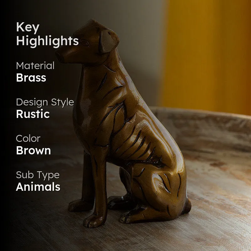 Loyal Friend Brass Showpiece media 2