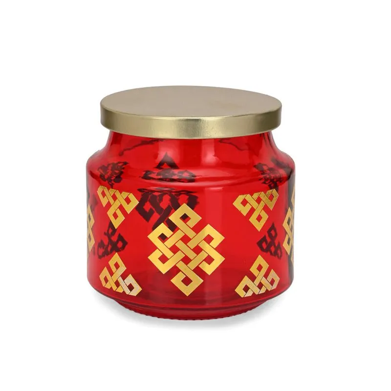 Rangoli Seal Airtight Jar (Red) - 550 mL media 3