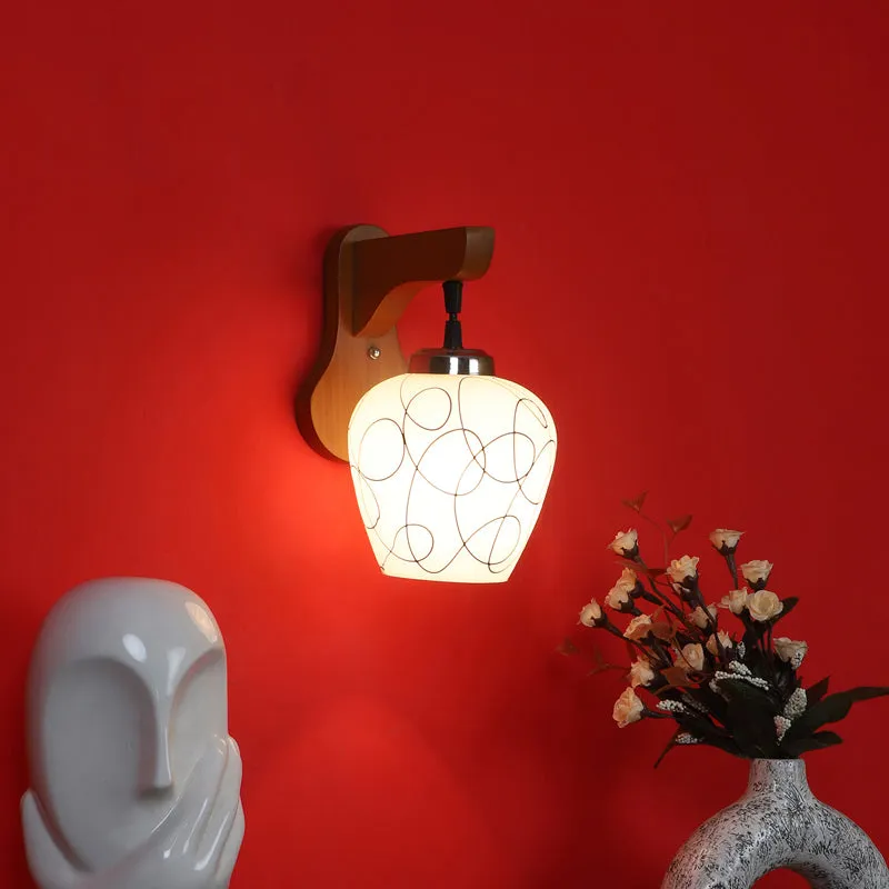Lhasa I Wall Lamp - Brown media 1