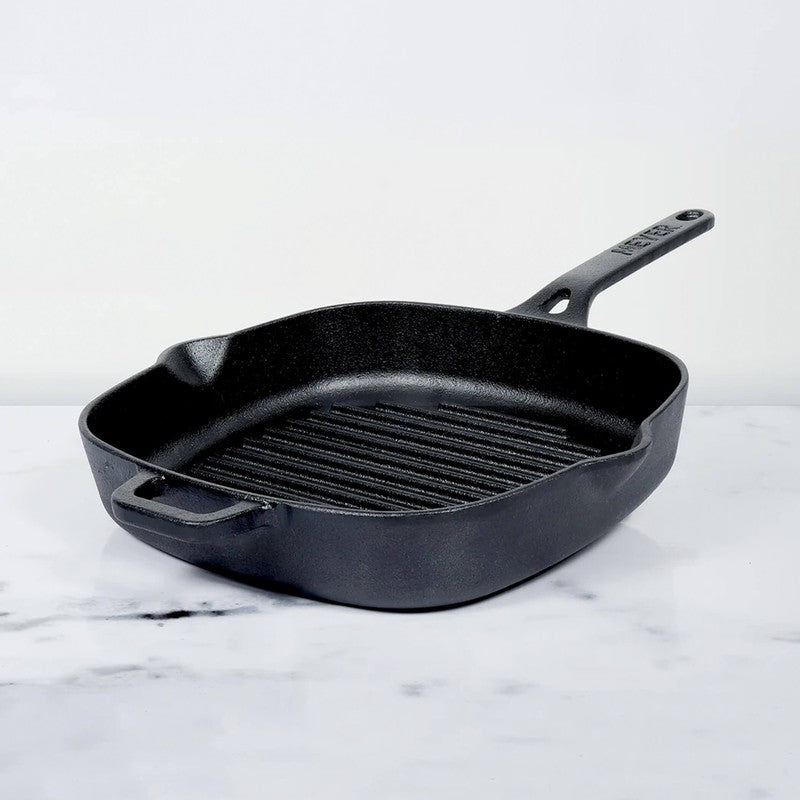 Meyer Long Handle Cast Iron Grill Pan media 4