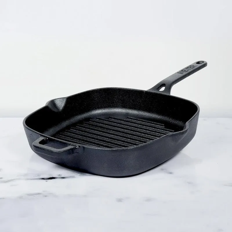 Meyer Long Handle Cast Iron Grill Pan media 4
