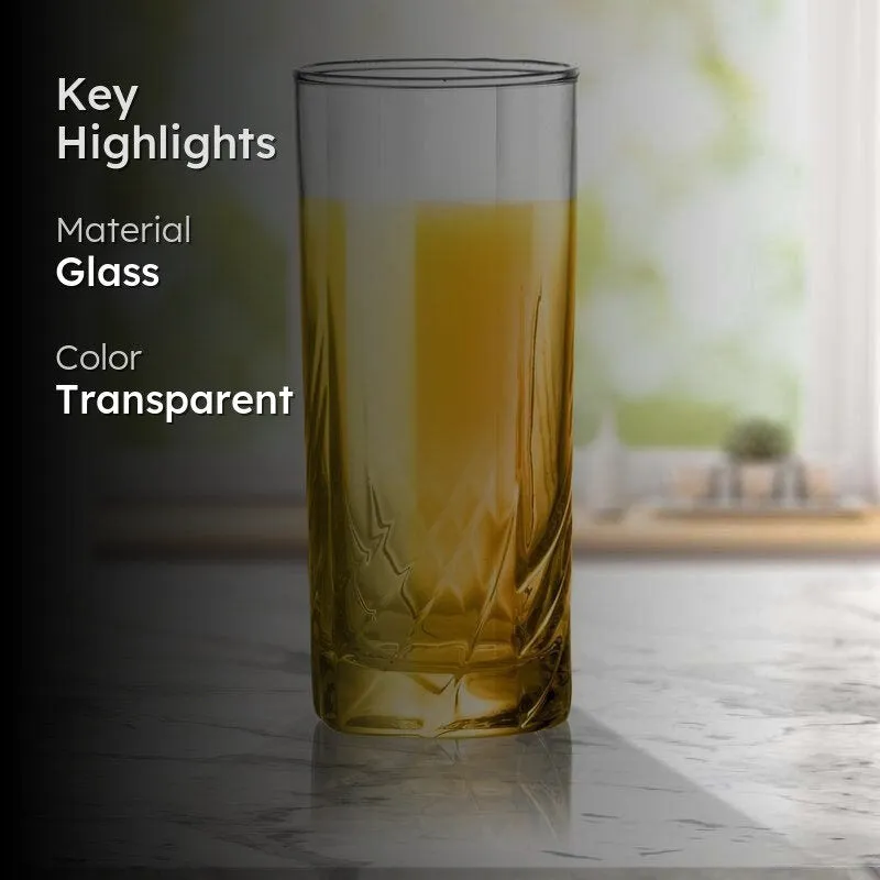 Wavy Water Glass (265 ml) - Set Of Six media 2