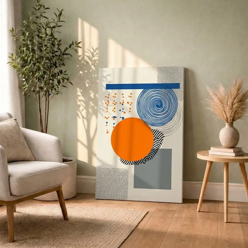 Abstract Form Balance Canvas Wall Art media 1