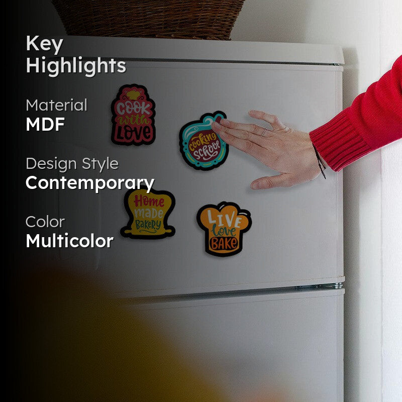 Whisk Takers Fridge Magnets - Set Of Four media 2