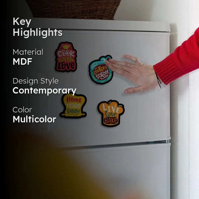 Whisk Takers Fridge Magnets - Set Of Four media 2