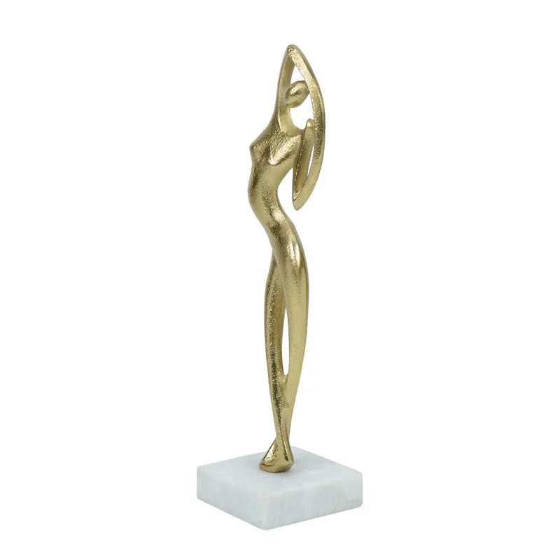 Stretch Shape Showpiece - Gold media 3