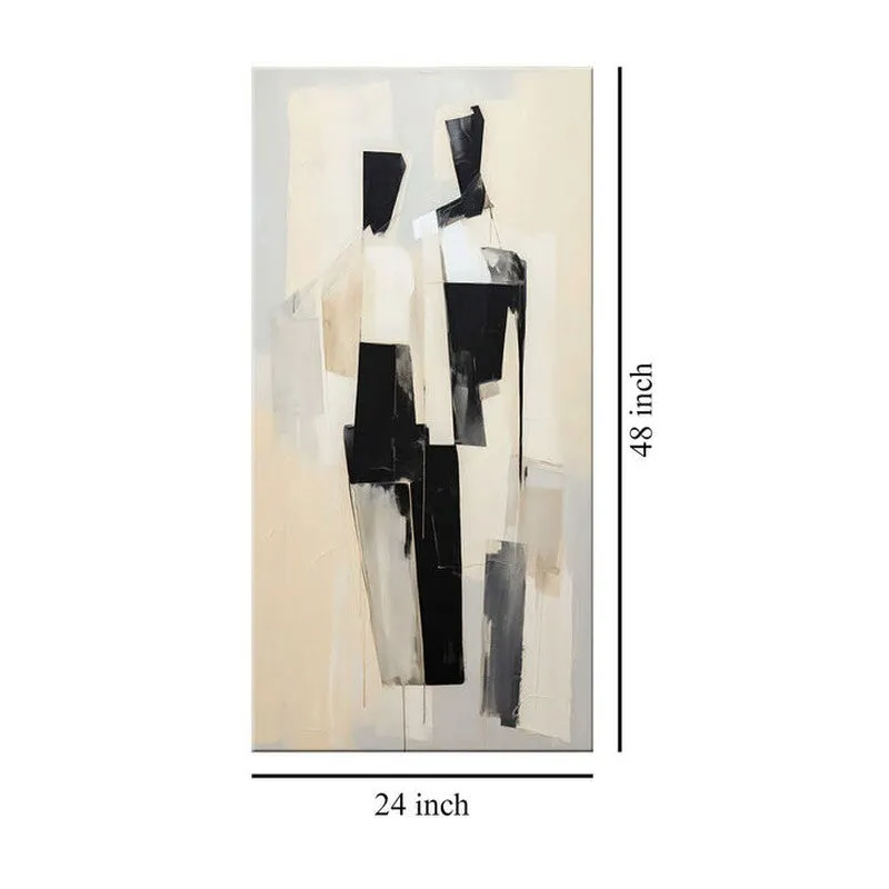 Friends Abstract Wall Painting media 7