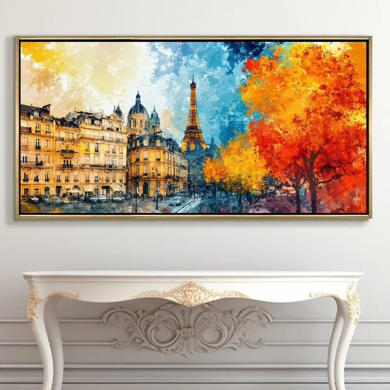 Metropolitan Muse Canvas Wall Painting With Frame media 5