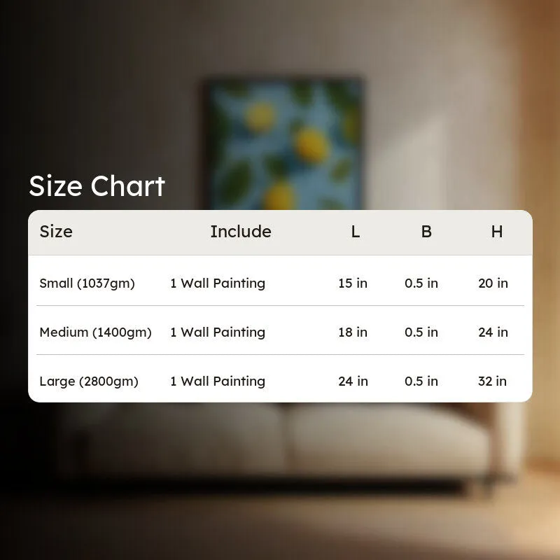 Lemon Study Canvas Wall Painting - Black Frame media 8