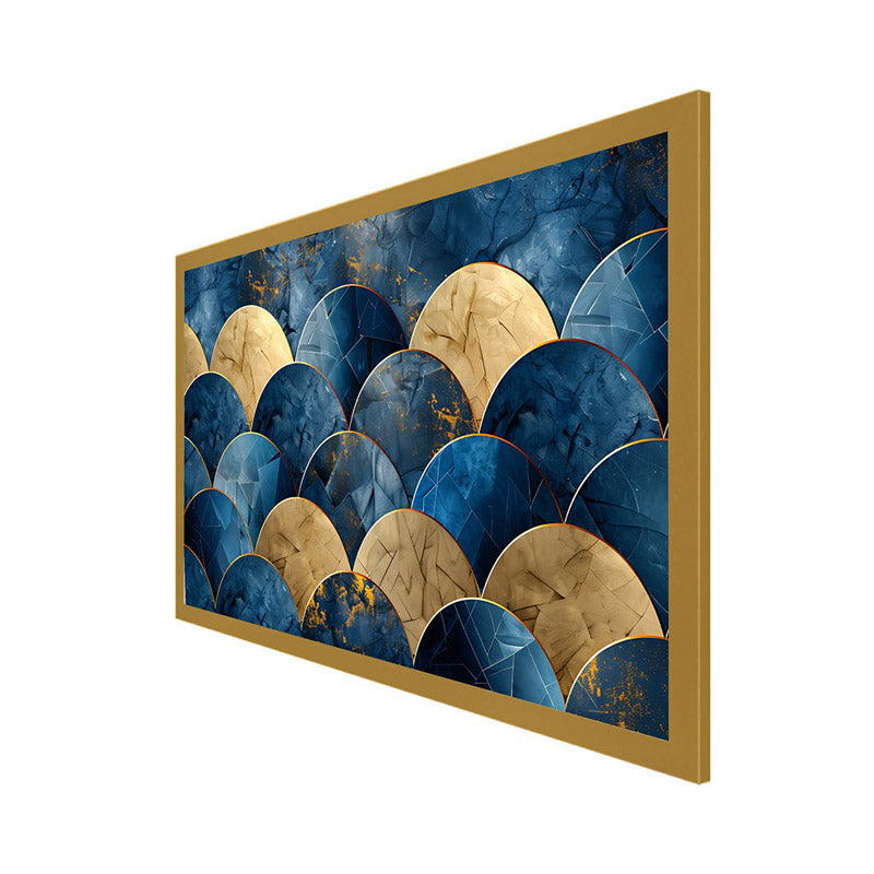 Lireta Abstract Wall Painting With Frame media 5