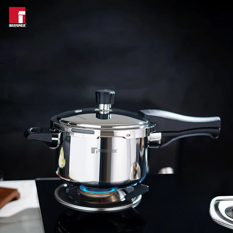 Bergner Induction Safe Pressure Cooker - 3500 ml/9 Inches media 4
