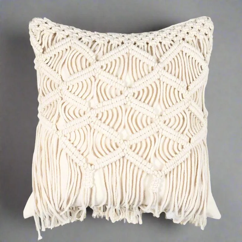 Braida Macrame Cushion Cover media 1