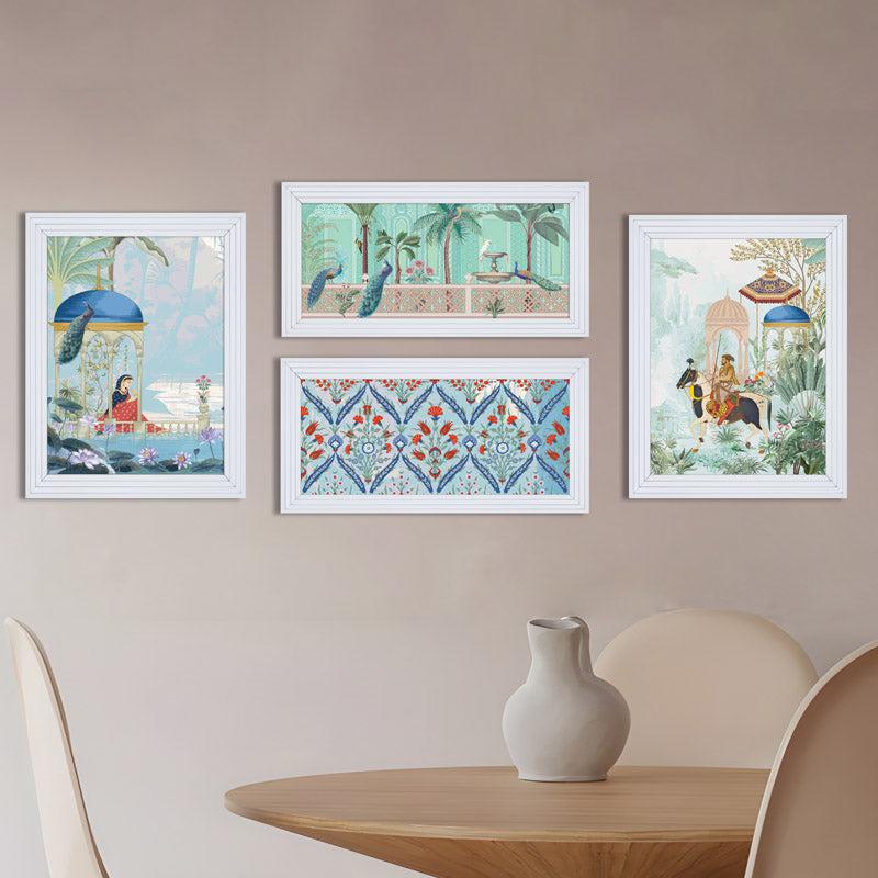 Raja Rani Allure Wall Art - Set of Four media 3