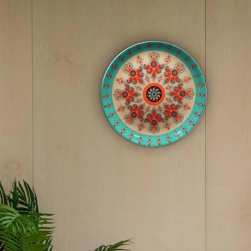 Majestic Paisley Decorative Plate media 5