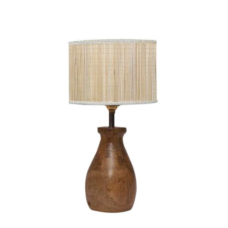 Sheldo Fabric Table Lamp - Beige media 4