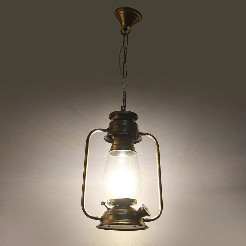Harborlight Iron Ceiling Lamp - Metallic media 6