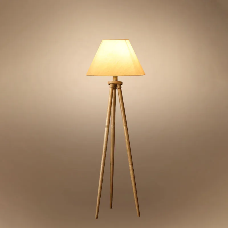 Cotin II Tripod Floor Lamp - Beige media 5