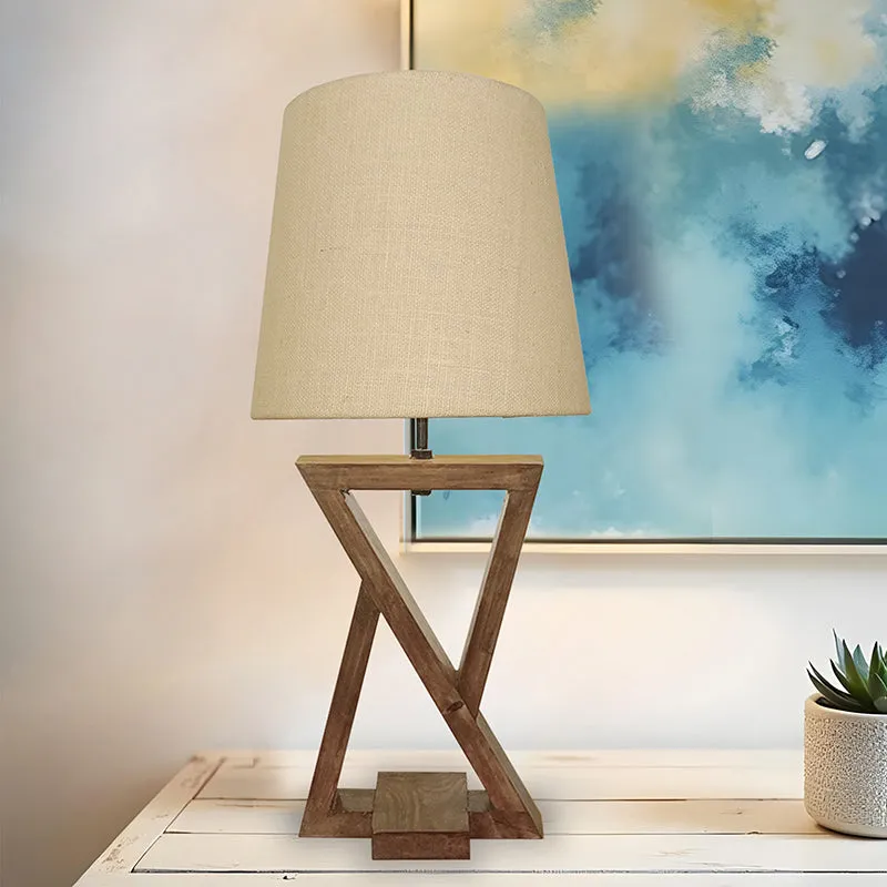 Medallis Jute Table Lamp - Brown,Beige media 3