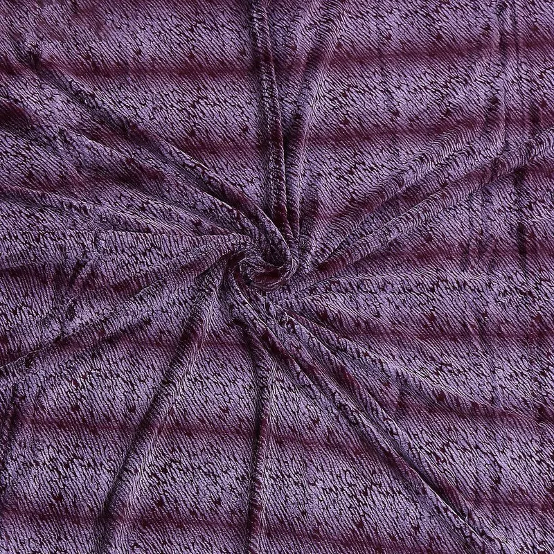 Monte Carlo Azure Dreamscape Blanket (Purple) - 850 GSM media 7