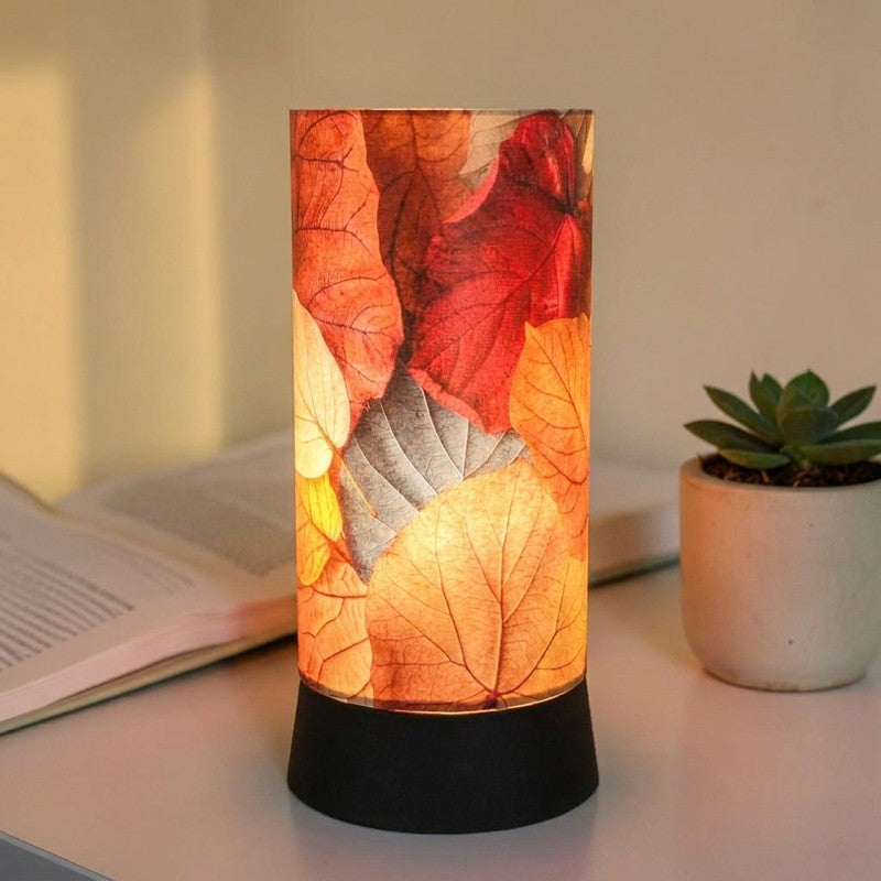 Autumn Leaf Vein Handmade Table Lamp