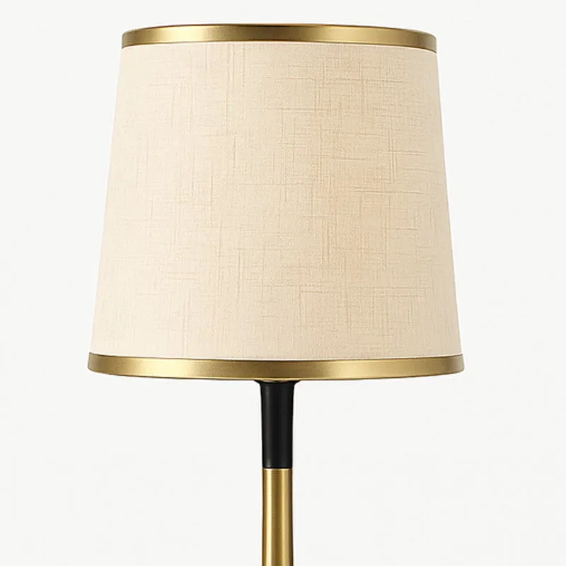 Royal Glow Metal Table Lamp - Gold,Beige,Black media 5