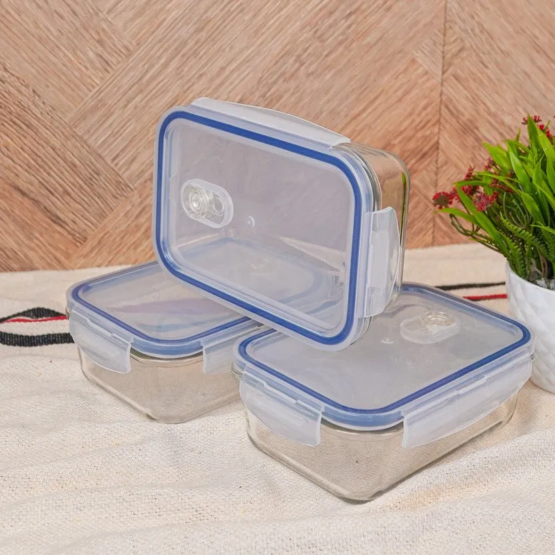 Jisu Nidora Transparent Storage Container (800 ML) - Set Of Three media 4