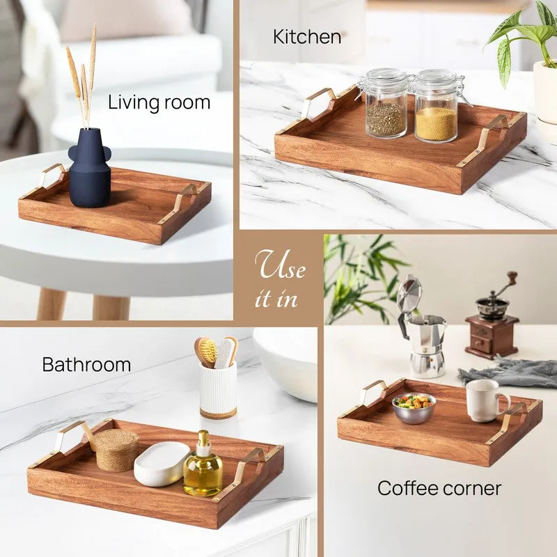 Sandstone Serving Tray - Brown media 3
