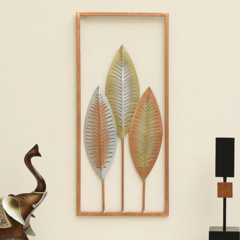 Arlie Leafy Metal Wall Accent