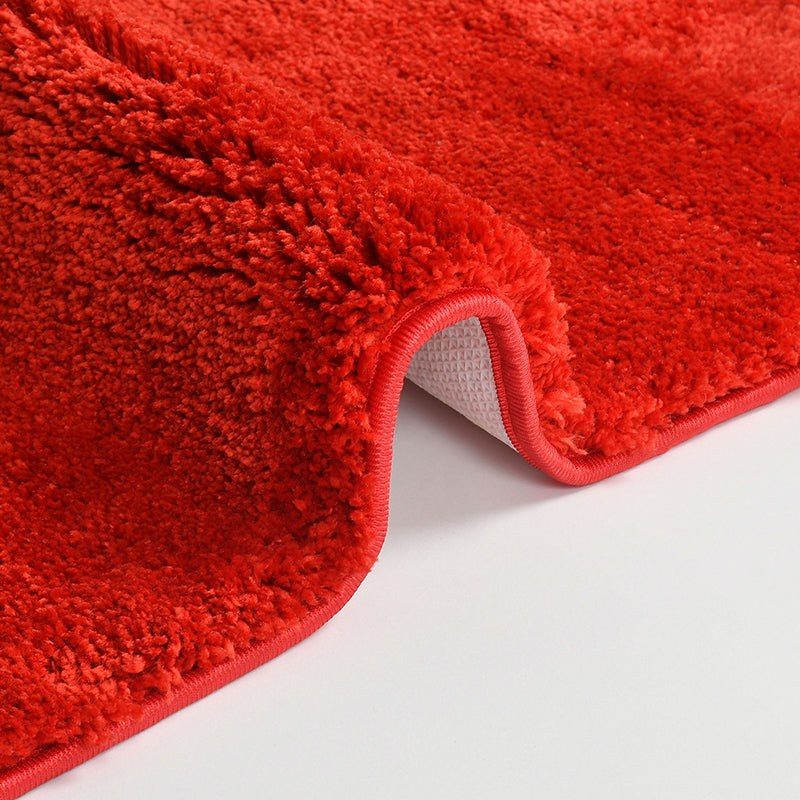 Lois Anti Skid Bath Mat - Red media 4