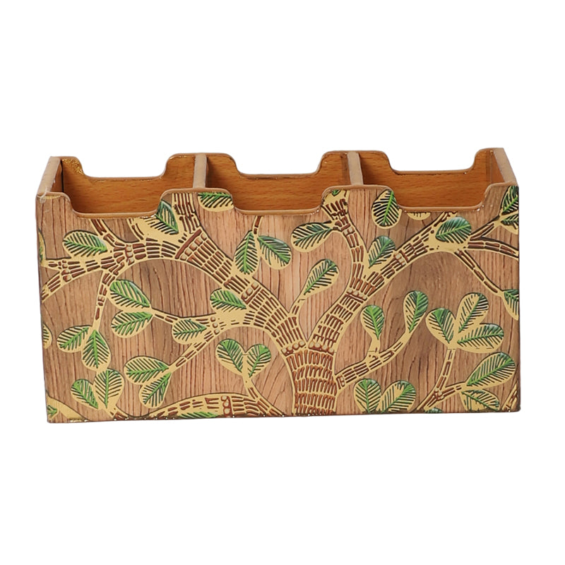 Sona Patta Tri-Compartment Cutlery Stand media 5