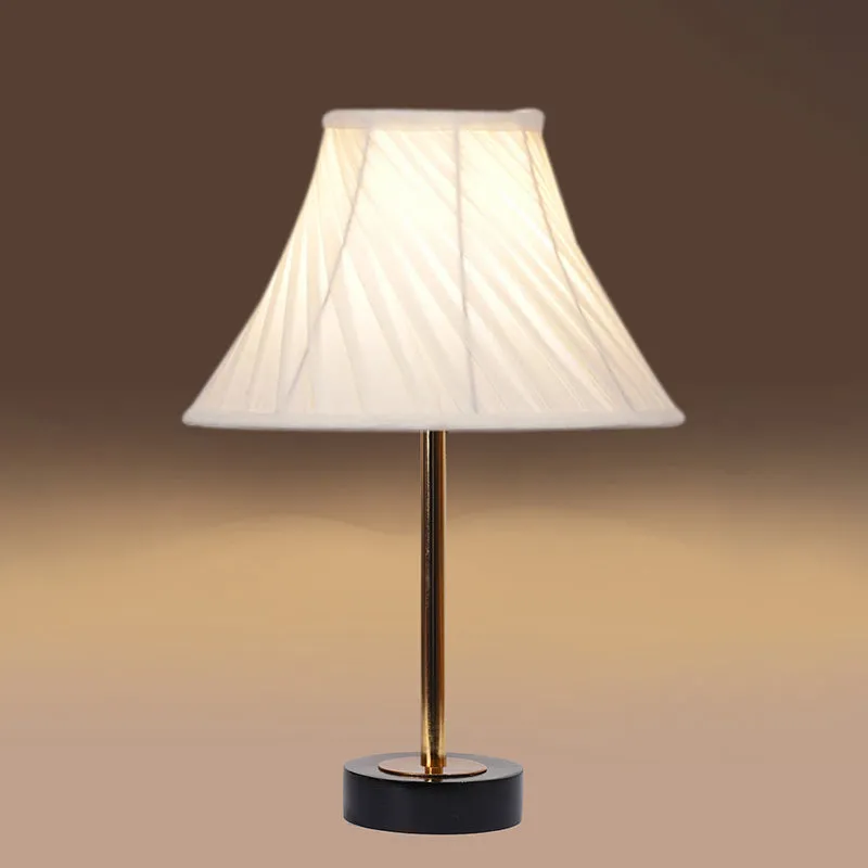 Twistra Rodin Wooden Table Lamp - Ivory,Gold,Black media 7