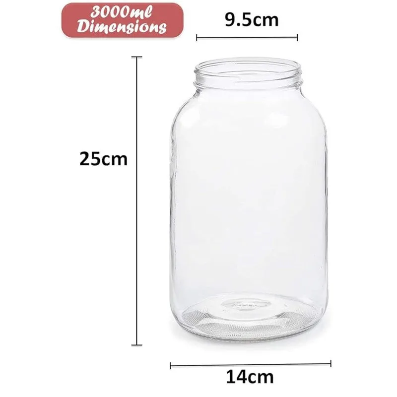 StoreFresh Glass Jar - 3000 mL media 7