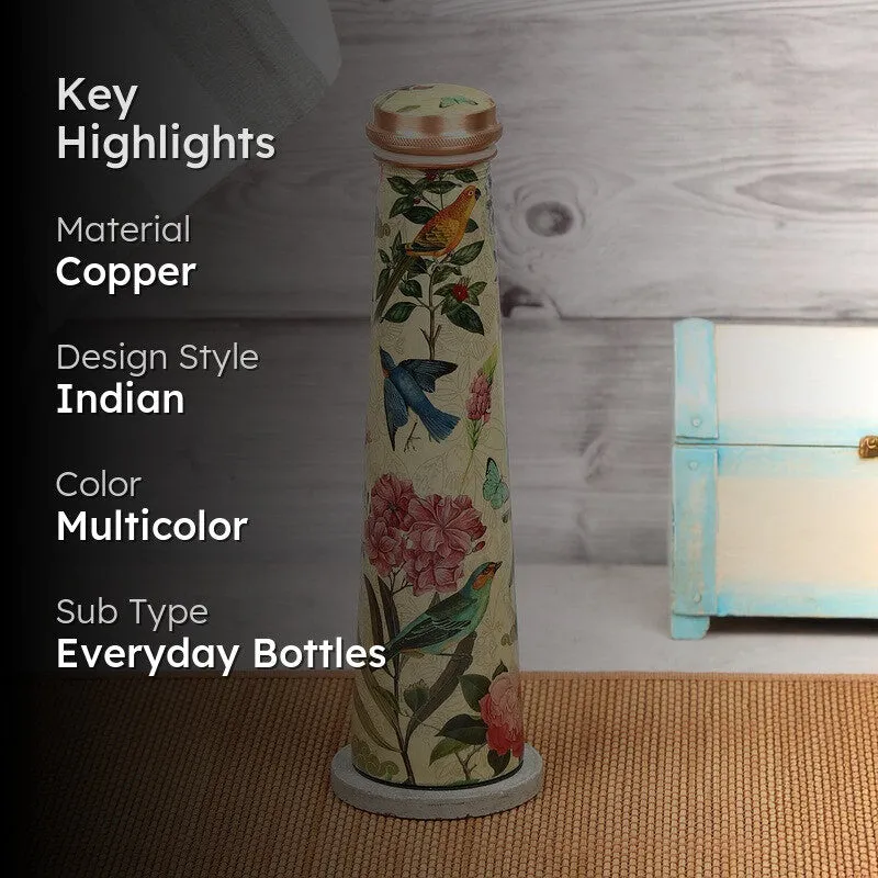 Bird Land Copper Bottle - 800 mL media 2