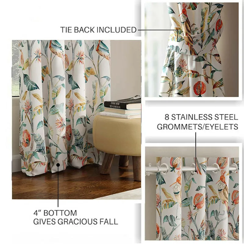 Urban Space King Fisher Curtain - Set Of Two media 5