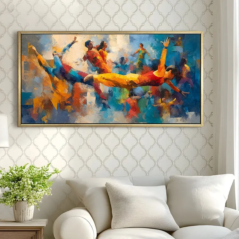 Carnivale Canvas Wall Painting With Frame media 4
