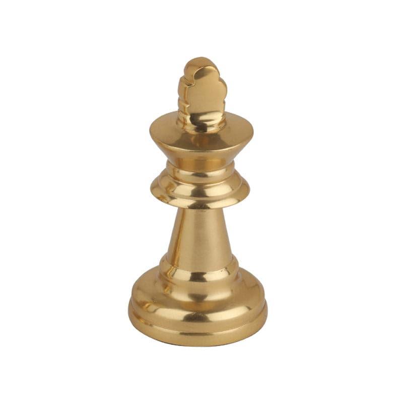 Chess Charm King Showpiece - Gold media 5