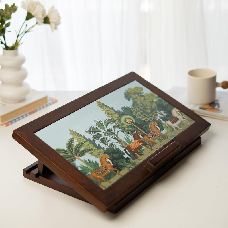 Ashwa Parade Wood Laptop Stand media 3