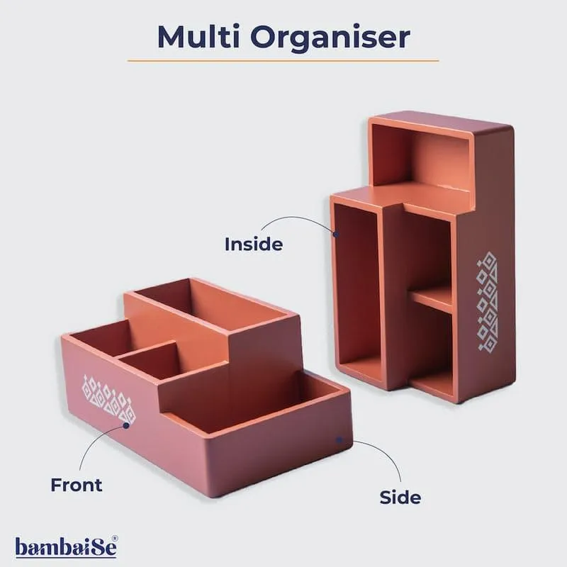 Nisa Ethnic Organizer - Pink media 6
