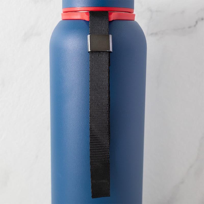 Aqueous Hot & Cold Thermos Water Bottle (Blue) - 750 mL media 4
