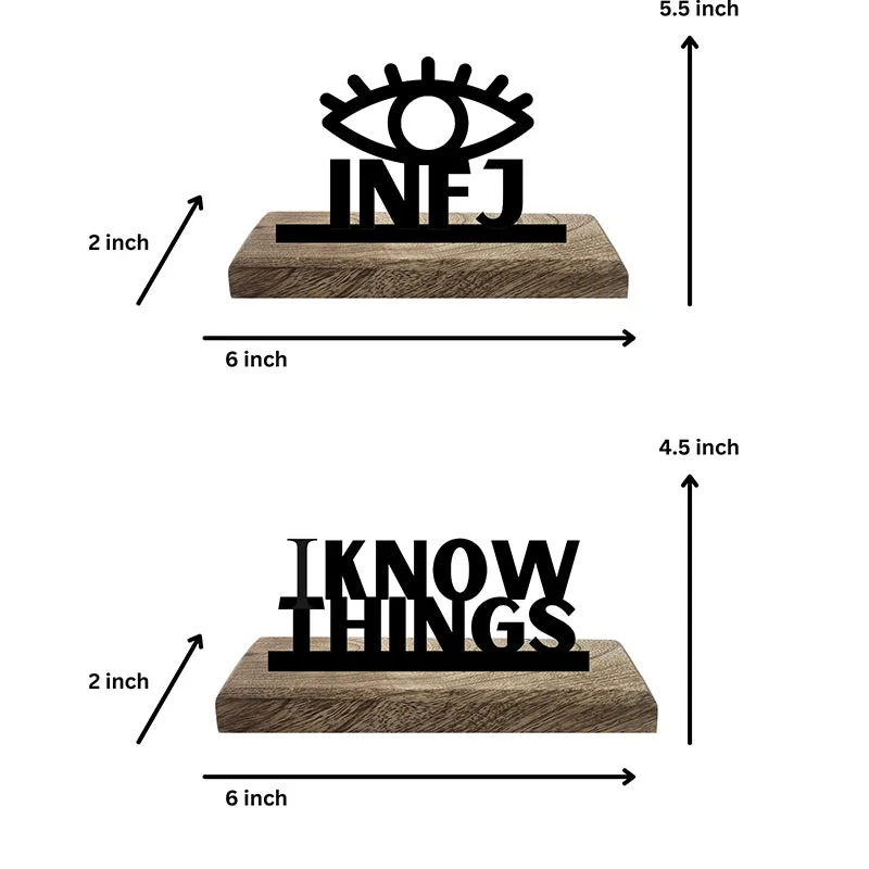 All Knowing INFJ Showpiece - Set Of Two media 5