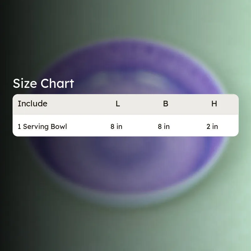 Evie Serving Bow (Purple) - 1000 ML media 9
