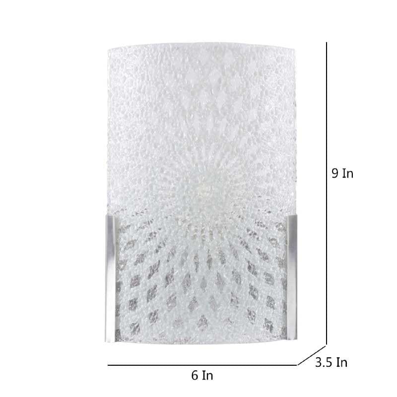 Edgey Glass & Metal Wall Lamp media 6