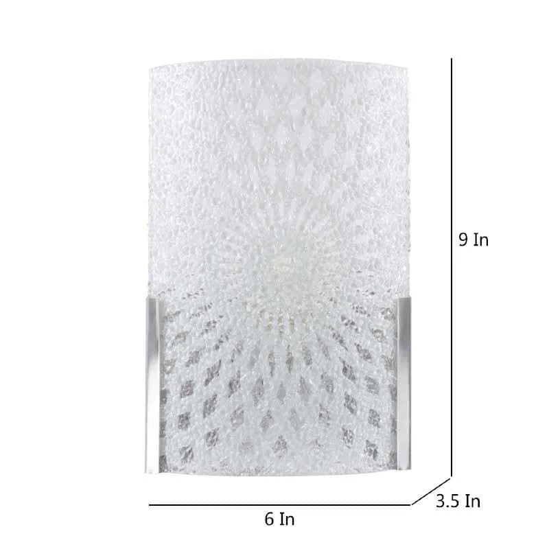 Edgey Glass & Metal Wall Lamp media 6