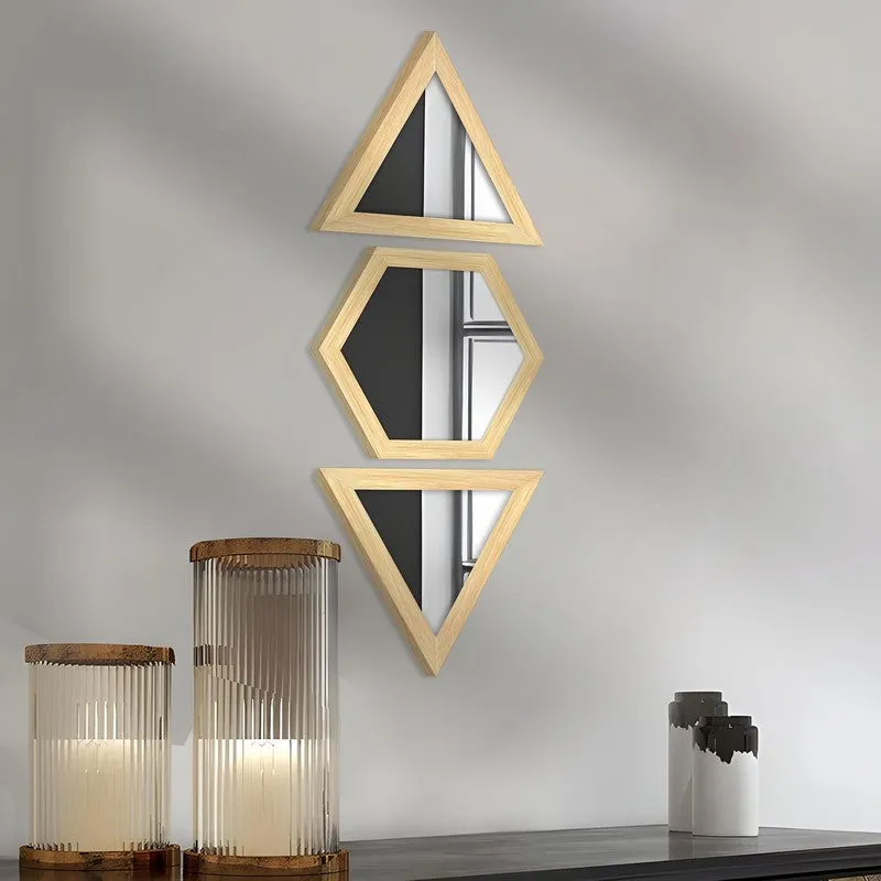 Triovelle Acrylic Wall Mirrors - Set of Three media 3
