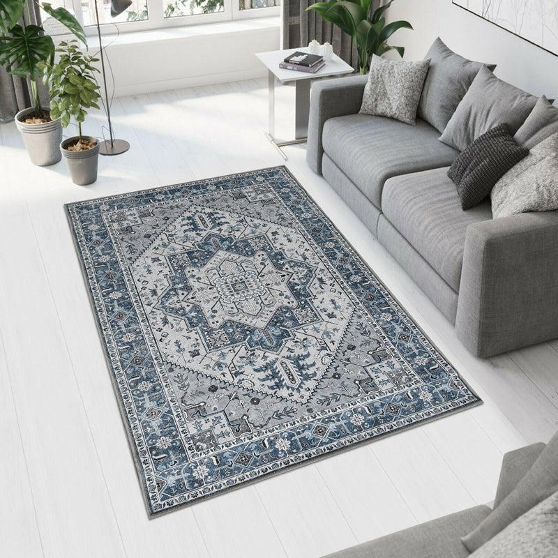 Zivar Velvet Rectangle Anti-Skid Carpet media 3