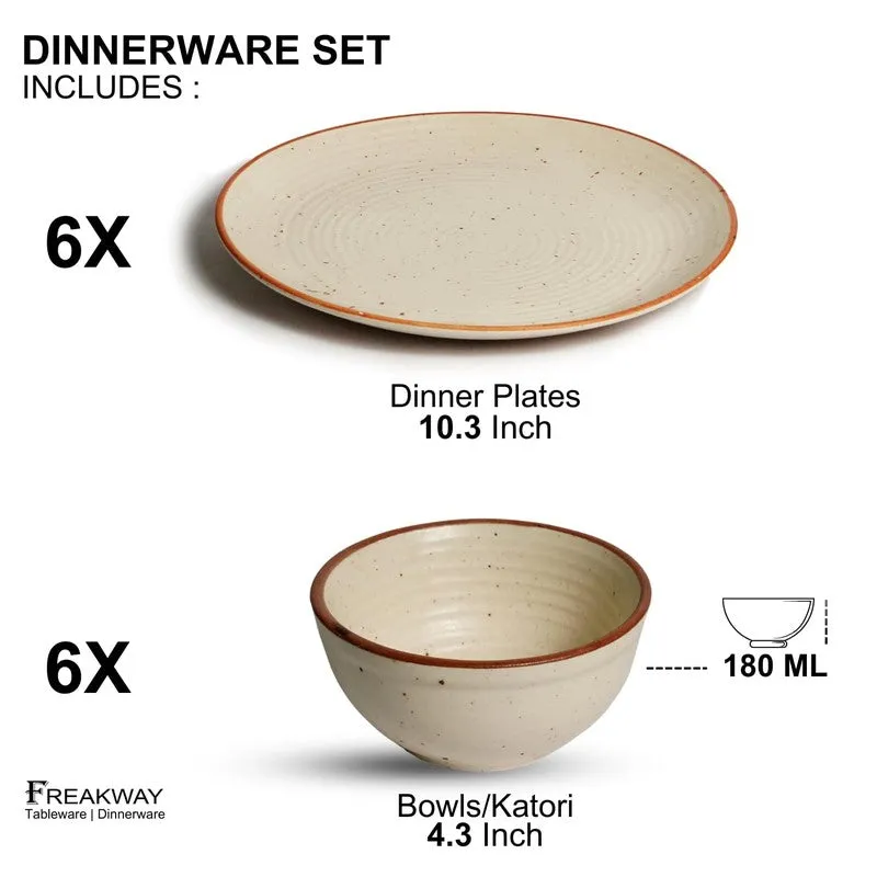 Solvra Tavin Veyra Dinner Set - 12 Piece Set media 10