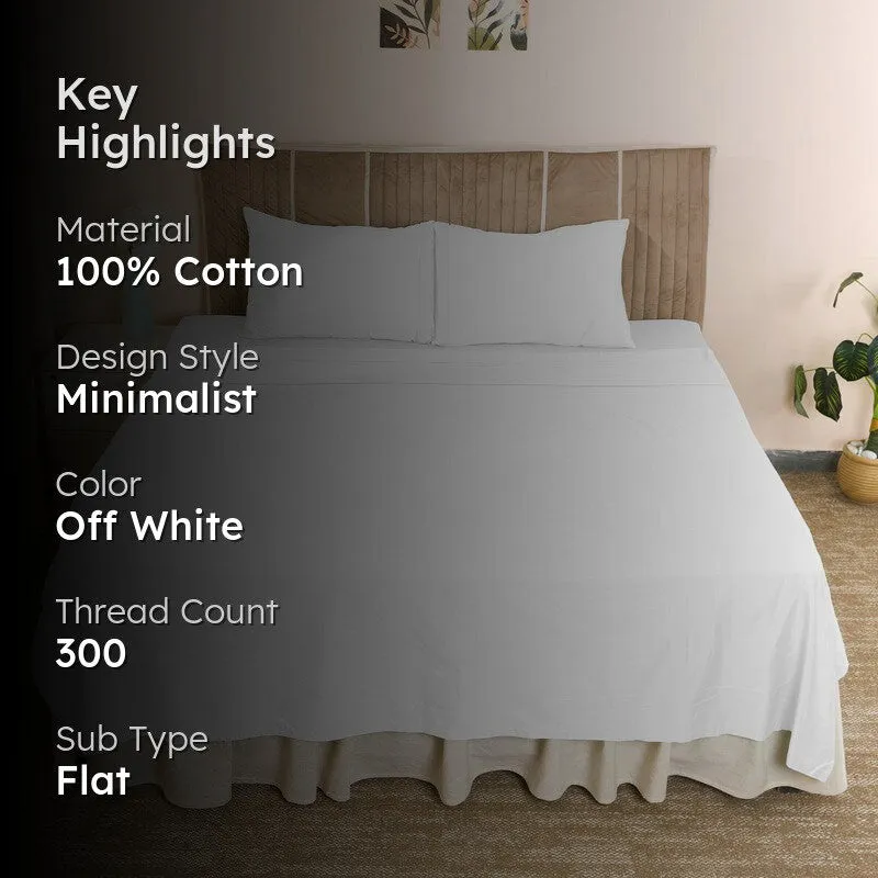 CalmNest Cotton Bedsheet - 300 TC media 2