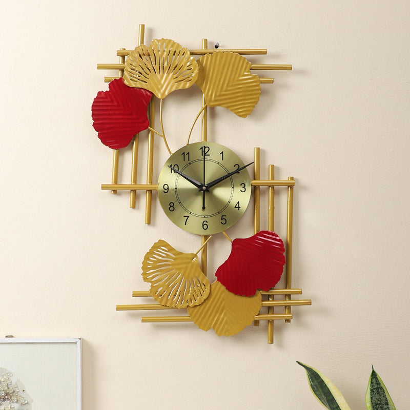 Botanique Time Analog Wall Clock
